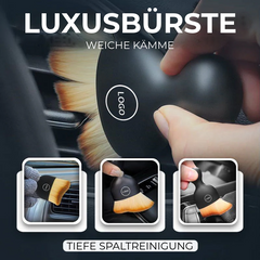 Logo-Bürste fir bannenzeg Staubentfernung