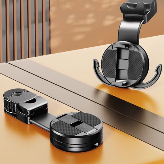 Clip-on autostoelhaak: flexibel inklapbaar, hoog draagvermogen