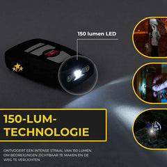 Voltic V77 3-in-1 Überspannungsschutz, Taschenlampe und Alarm-Schlüsselanhänger