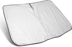 Foldable car sunshade with logo