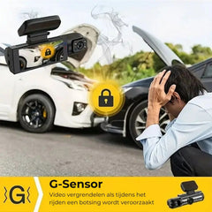 M8 Dual-Lens-Dashcam – 1080p HD – WLAN