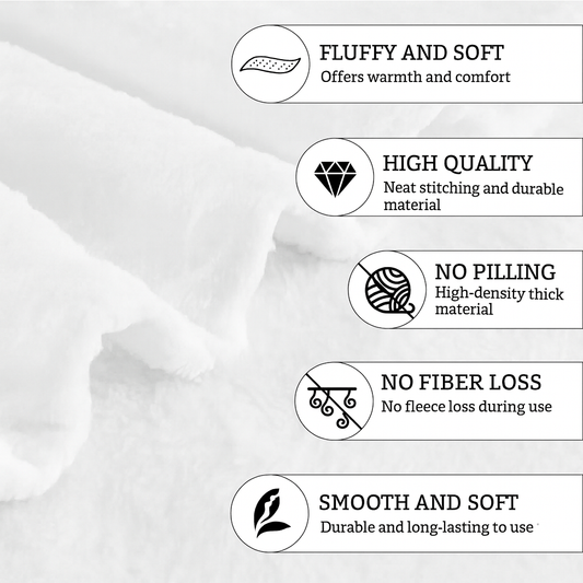 Weiche fleecedeken met horrormotivatie