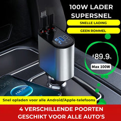 Fast-charging Autolader - Multi-toestel