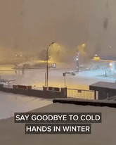 Winterschutz Warme und wasserdichte Handschuhe für