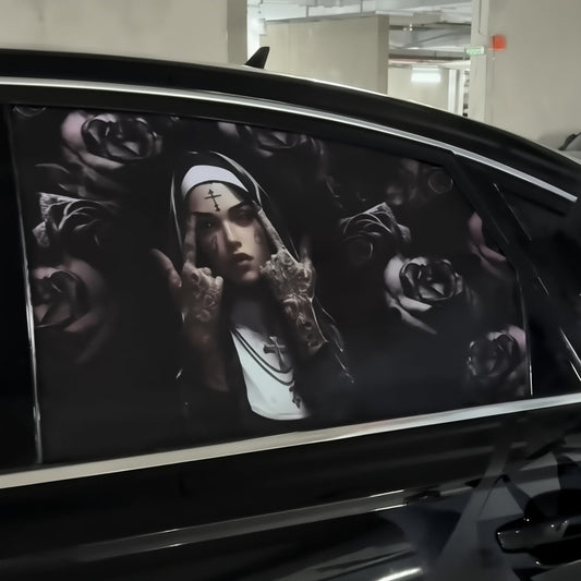 Autoraamstickers op maat