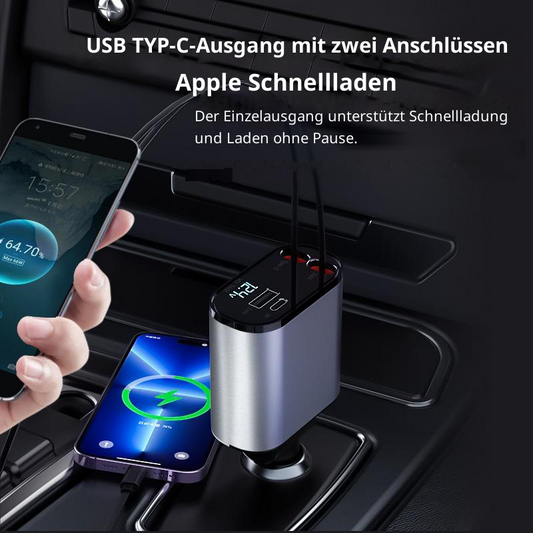 4-in-1 Auto-Ladegerät