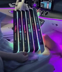 Luxury Car Door Sill Lighting