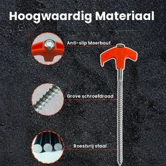 Einschraubbare Zeltheringe (4 pcs.)