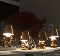 ”Der Denker“ – Designlampe