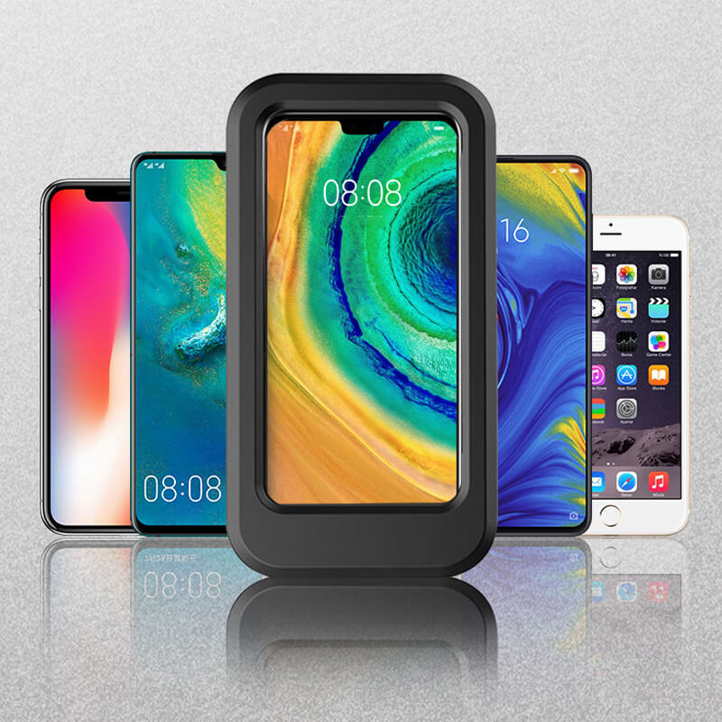 Wasserdichte Handyhalterung fürs Fahrrad