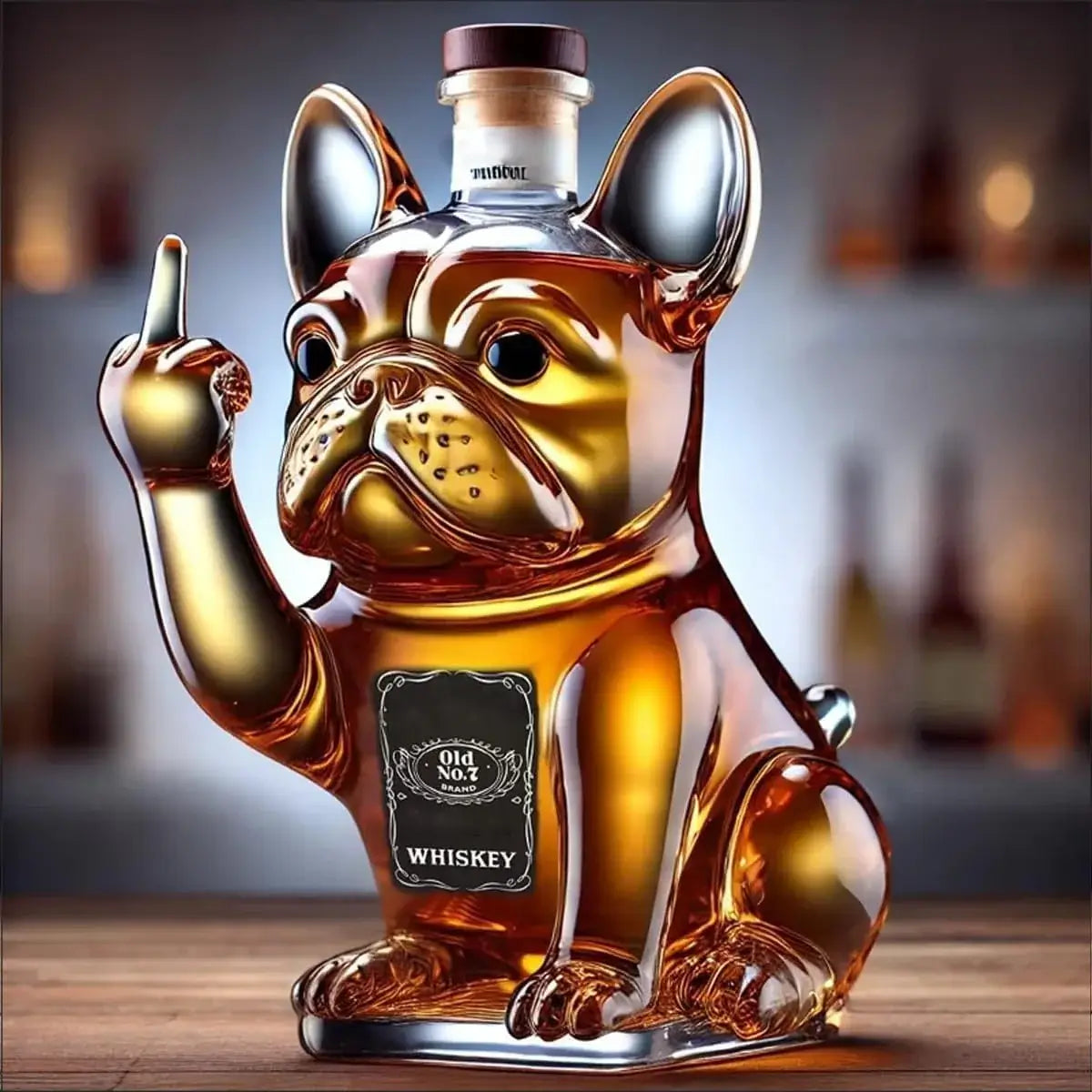 Kreatives Design Whiskyflasche Karaffe