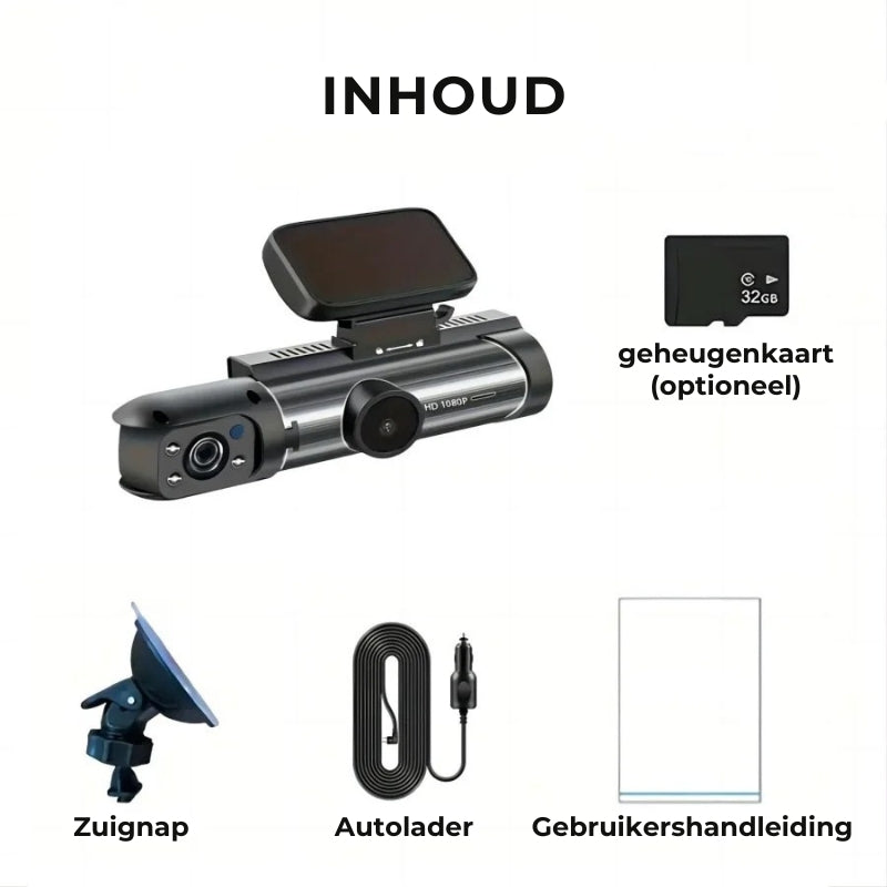 M8 Dual-Lens-Dashcam – 1080p HD – WLAN