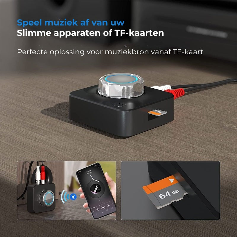 Bluetooth RCA/AUX-adapter