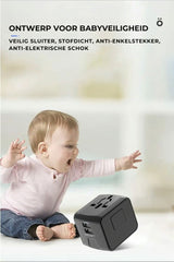 Alles-in-één Reislader Adapter