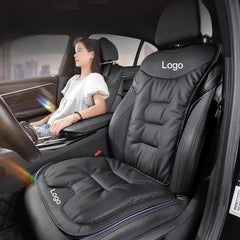 Leather Logo Car Seat Cover