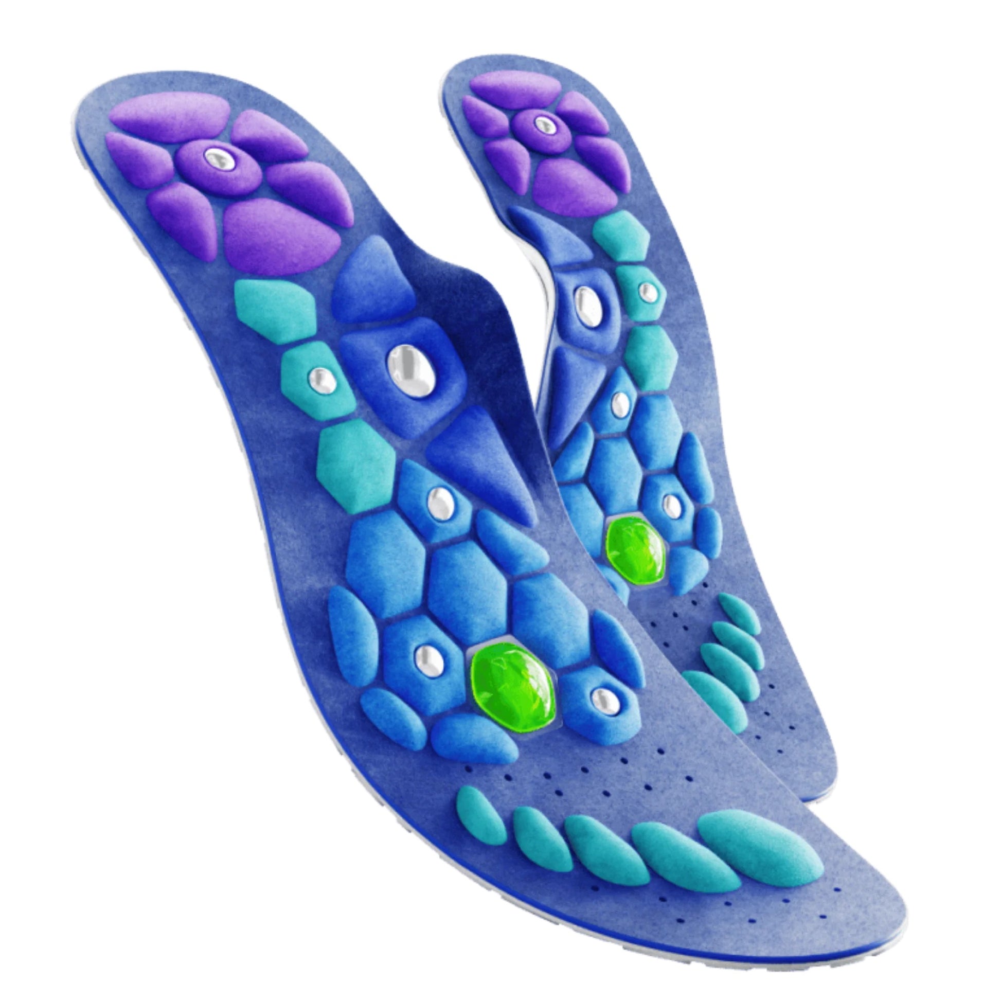 Druckpunkt Schuhsohlen-2 Stücke/Set