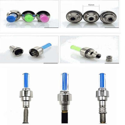 Reifenventilkappen mit LED-Beleuchtung (2 Stück)