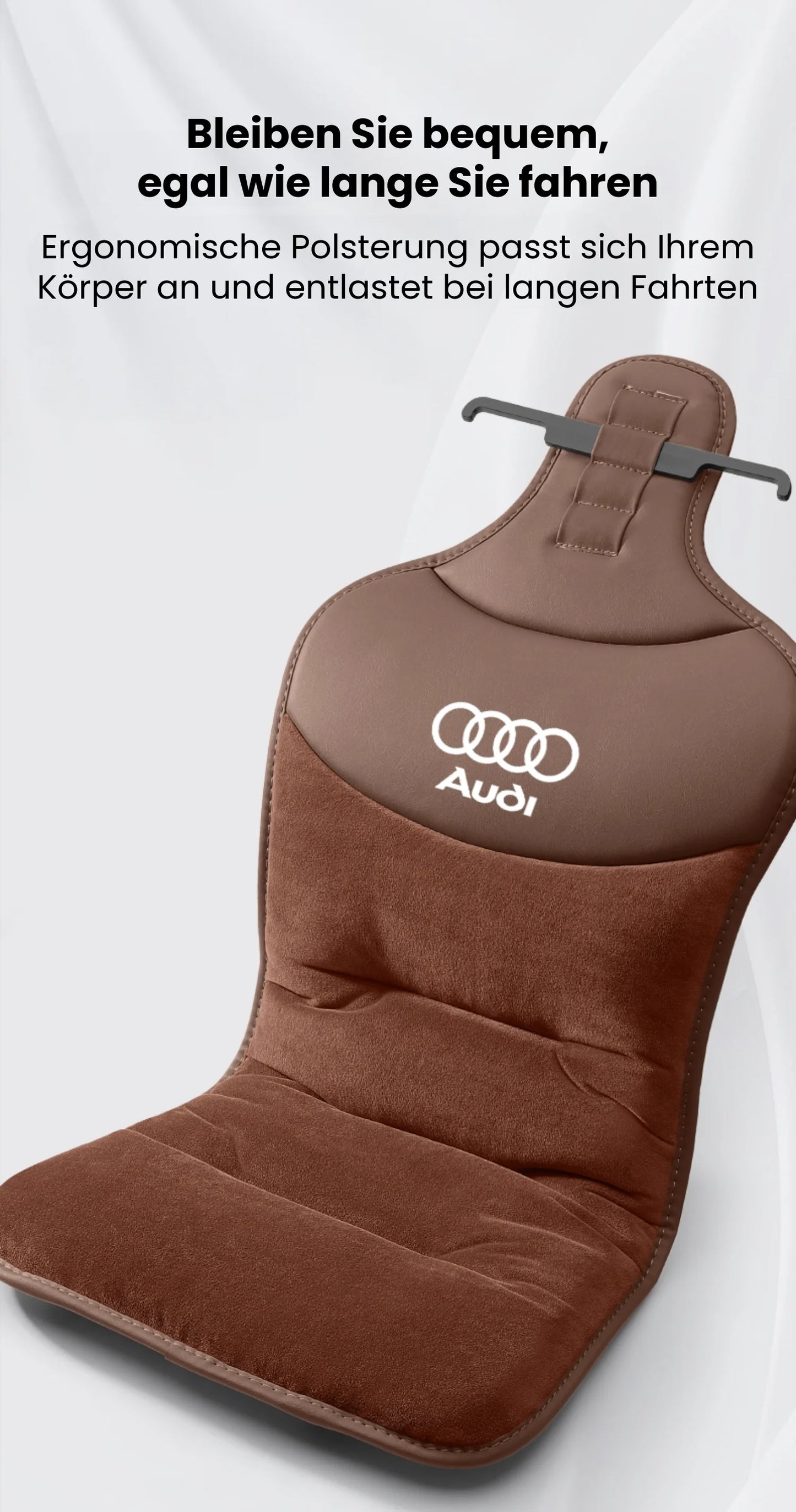 Winter Autositzkussen | Flauschig &amp; Schnell Aufheizend 