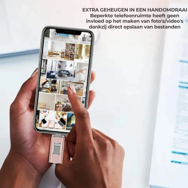 USB-stick voor iOS, Android en Windows