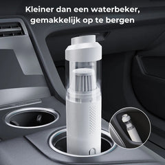 Schmaler Akku-Staubsauger fürs Auto