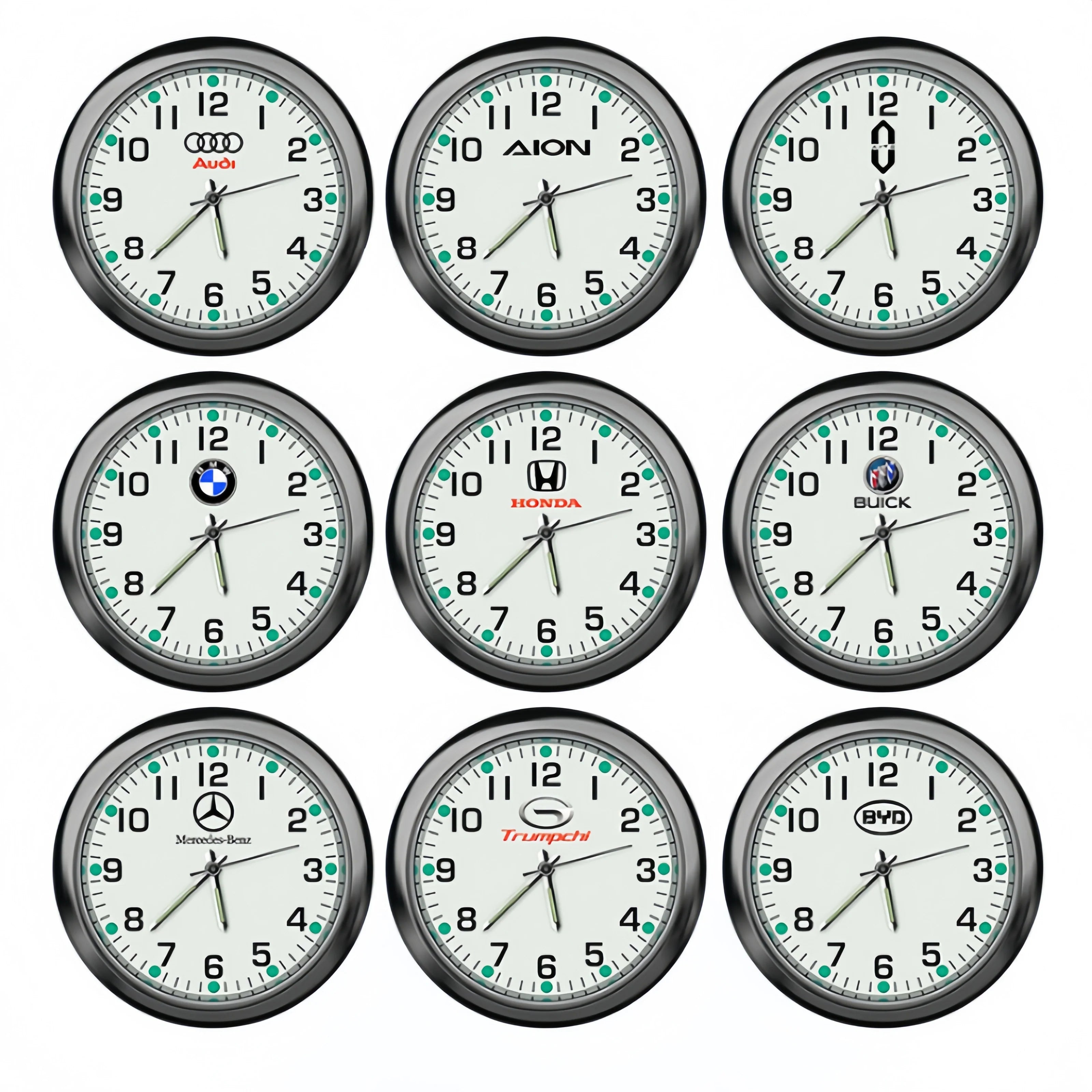 Hochwertige fluoreszierende Quarzuhr für Ihr Fahrzeug – WEIQUEEN