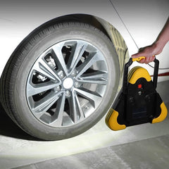 WEIQUEEN LED Multifunktionelle solarbetriebene Dreibein-Warnleuchte für Autos