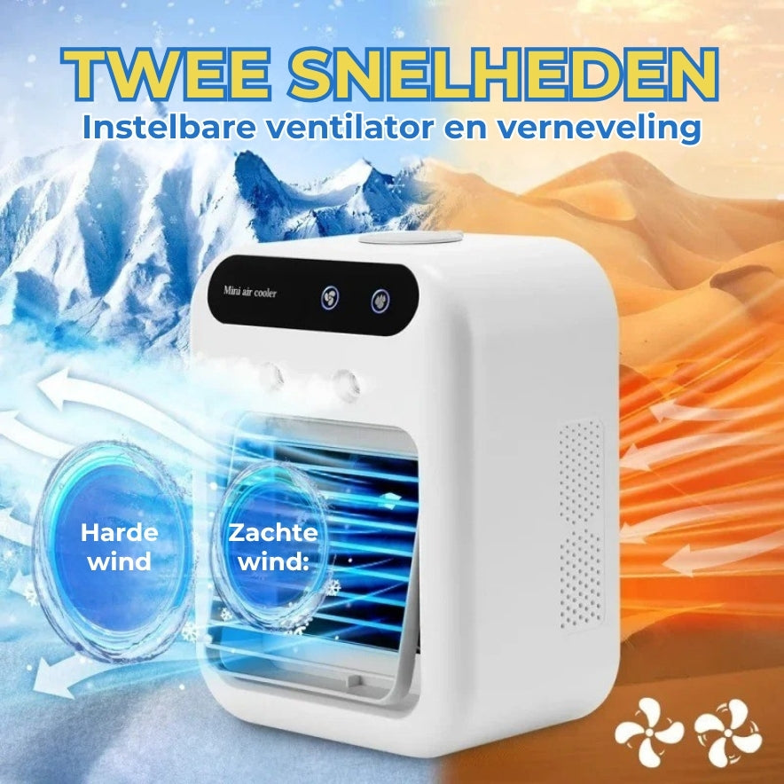 Portable 3-in-1 air conditioner – Fresh air wherever you are, without cables