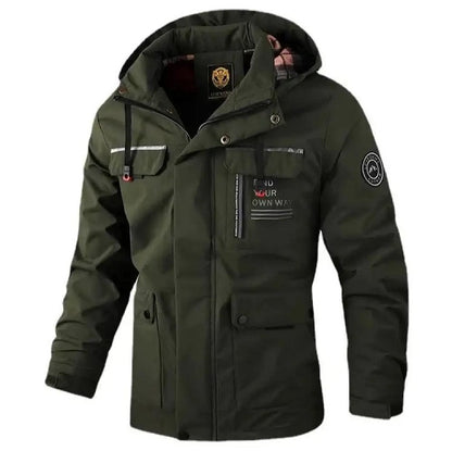 Wind- und wasserdichte Winterjacke für Herren 