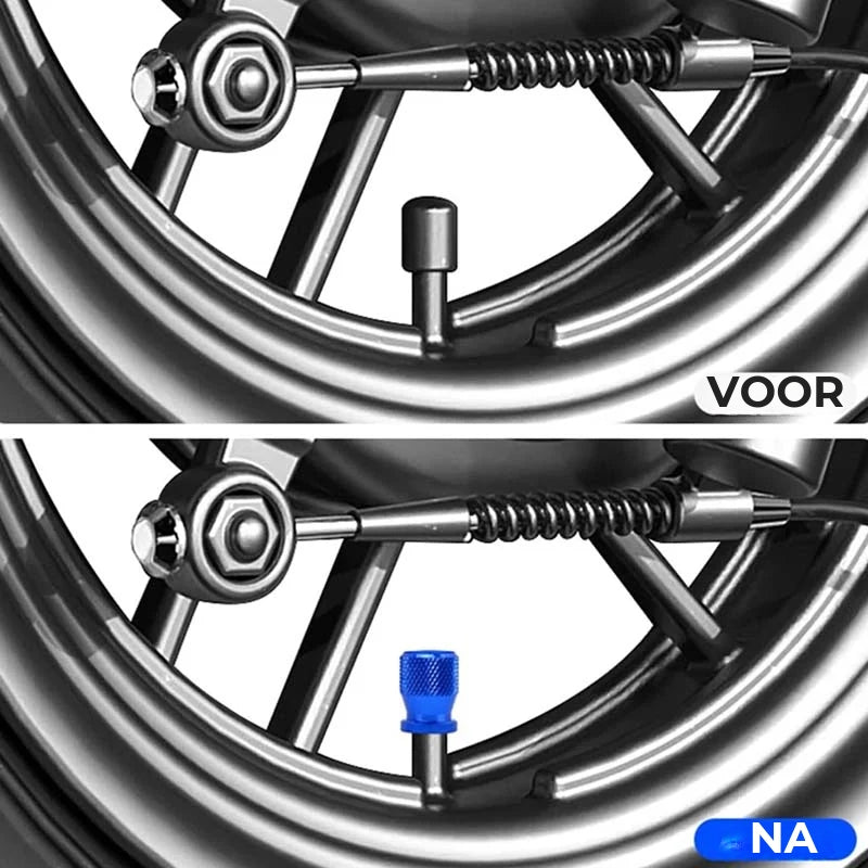 Universelle, individuell anpassbare Ventilkappe (4 Stück)