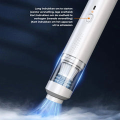 Schmaler Akku-Staubsauger fürs Auto