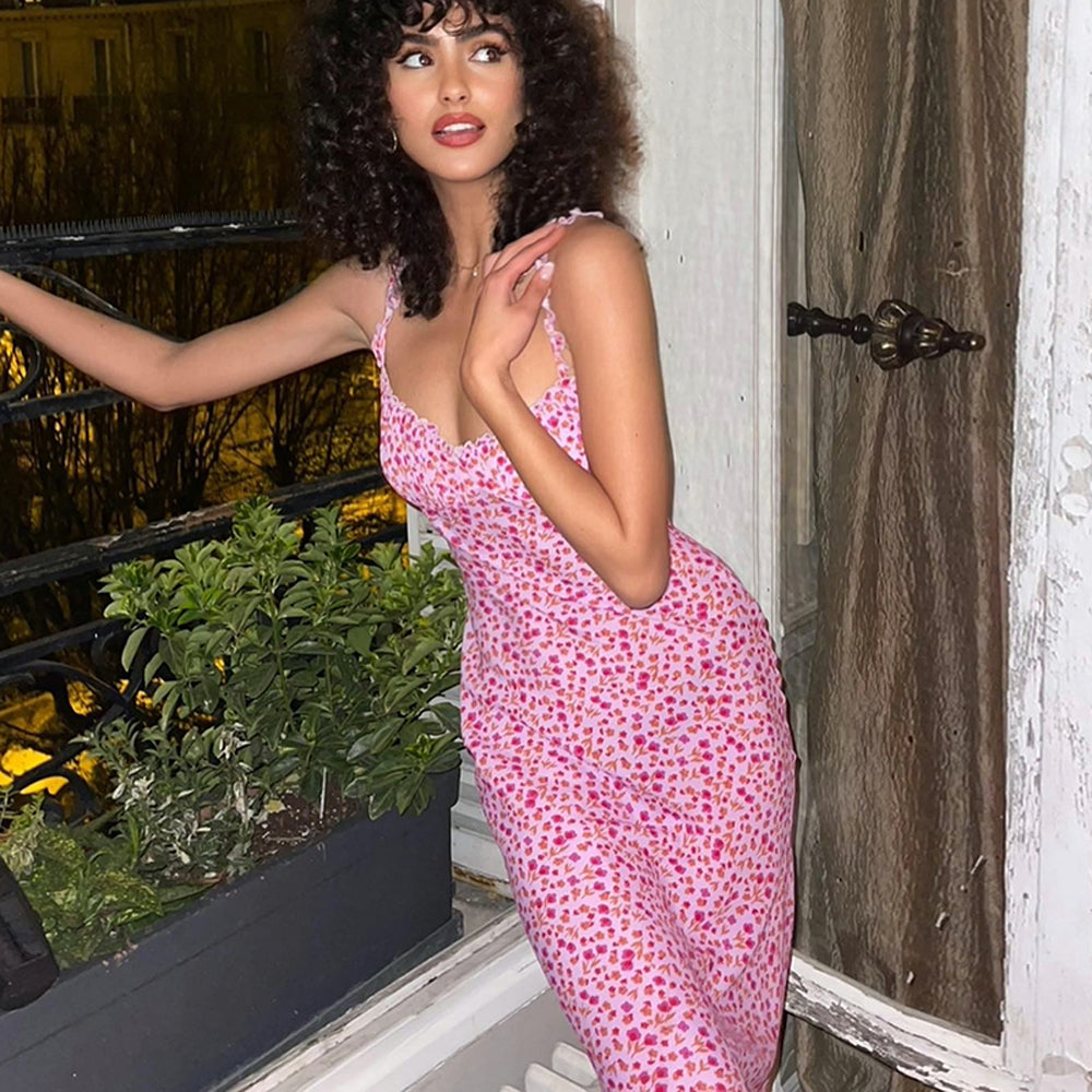 Sexy Hollow Lace Camisole Dresses Women Transparent Strapless Crop Tops