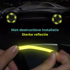 Leuchtende Auto-Radaufkleber (20 Stück)