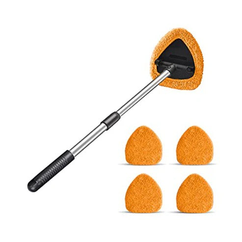 Car Windshield Cleaning Tool Set – Uitschuifbaar & 180° Draaibaar