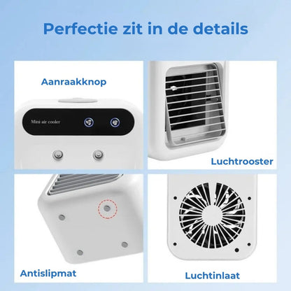 Portable 3-in-1 air conditioner – Fresh air wherever you are, without cables