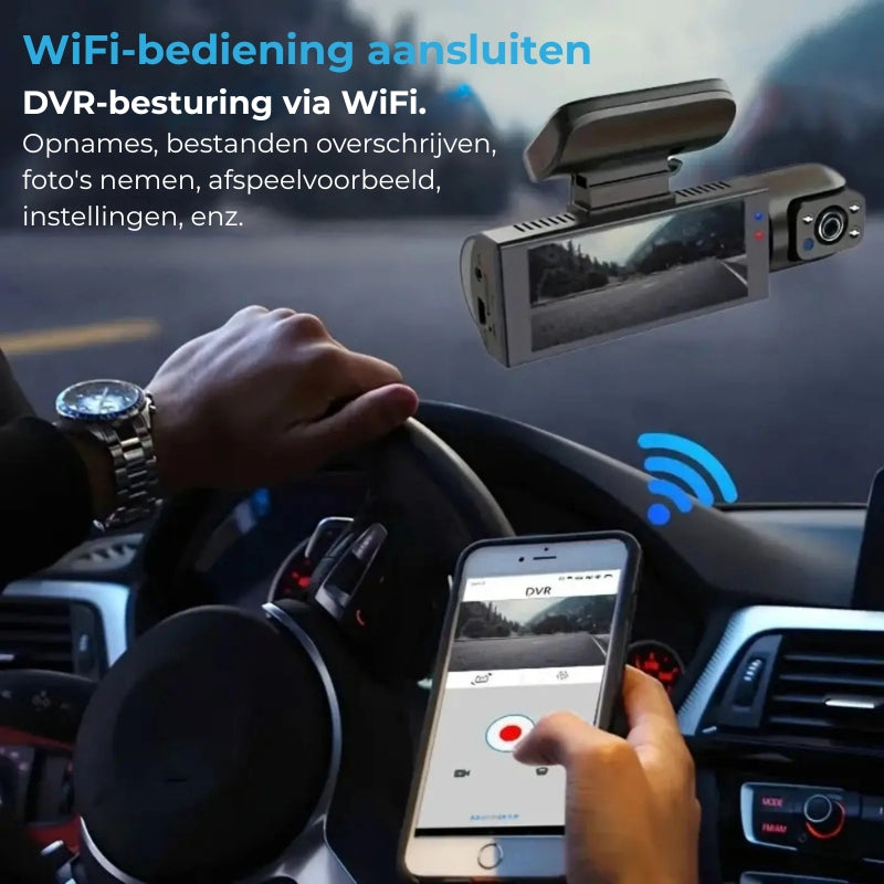 M8 Dual-Lens-Dashcam – 1080p HD – WLAN