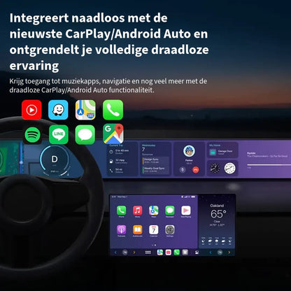 Ultra Cube draadloze CarPlay & Android Auto adapter
