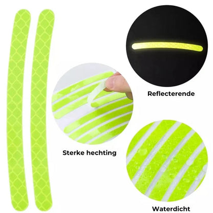 Leuchtende Auto-Radaufkleber (20 Stücke) 