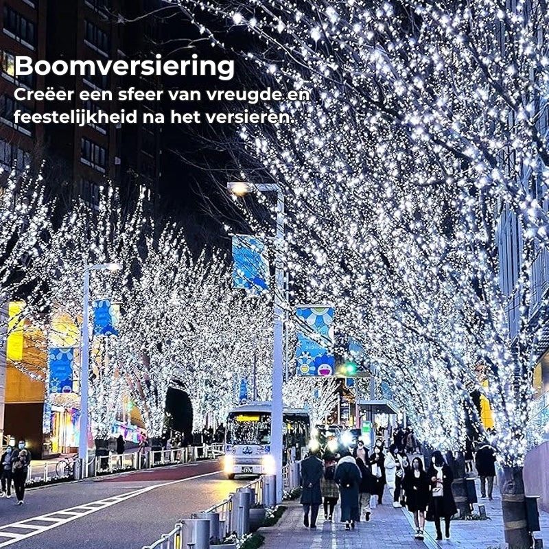 LED-Lichterkette aus Kupferdraht