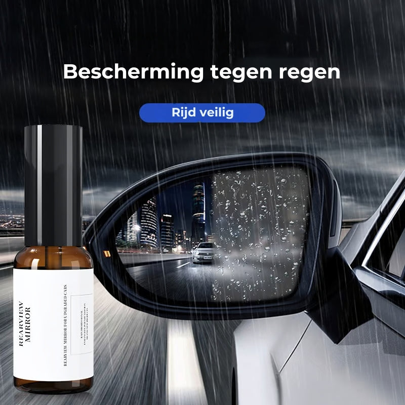 Waterafstotende spray voor autoruiten