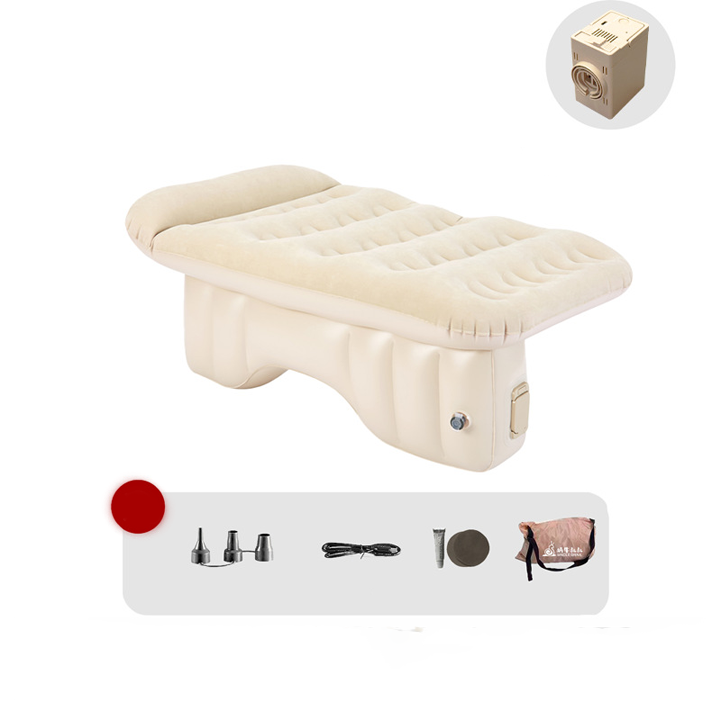 Car Backseat Inflatable Mattress - Electric Pump & Easy Storage