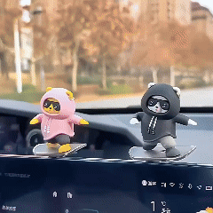 Skating Panda Bear Car Ornaments