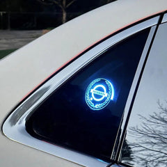 Wiederaufladbares LED-Autologo – Neonlichteffekt