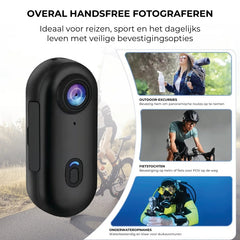 SpyCam PRO – Tragbare HD-Videokamera mit Bewegungserkennung