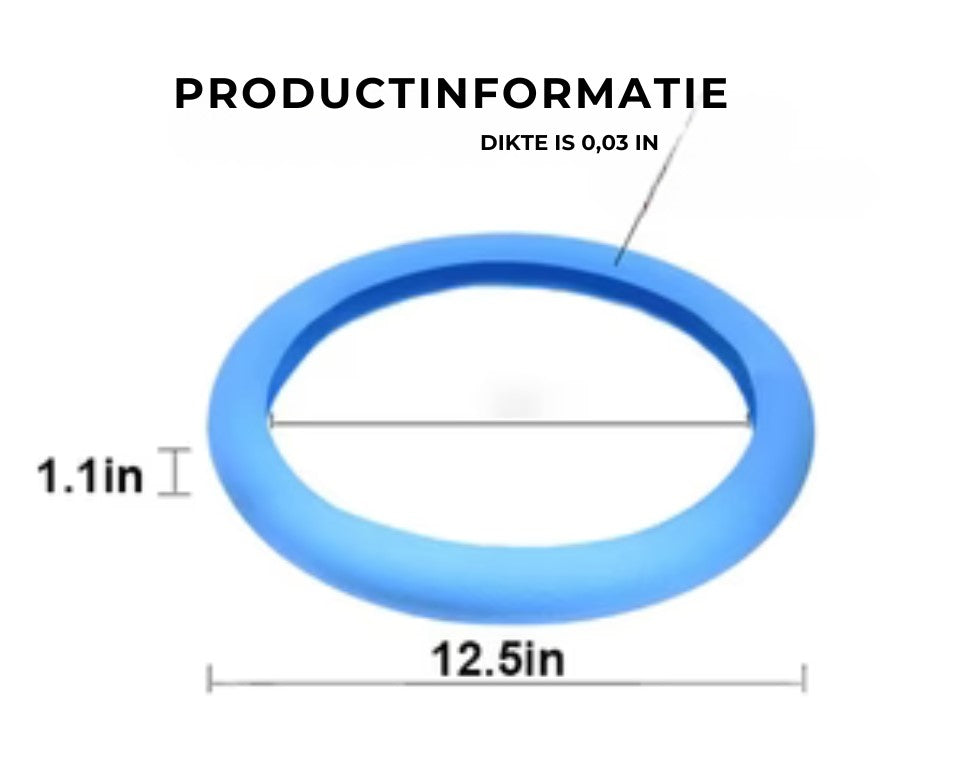 Auto Silicone Stuurwiel Cover