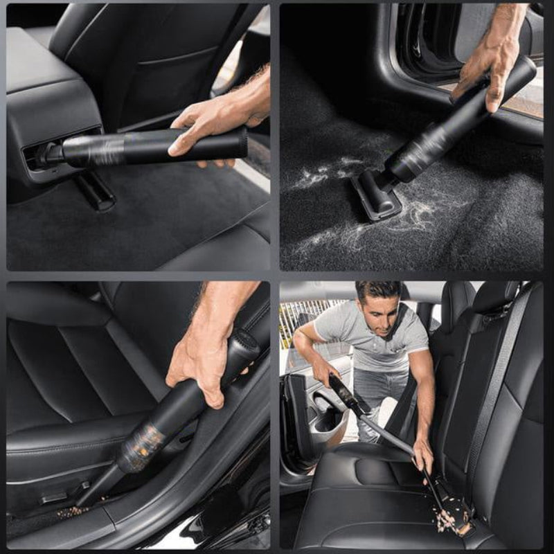 Schmaler Akku-Staubsauger fürs Auto