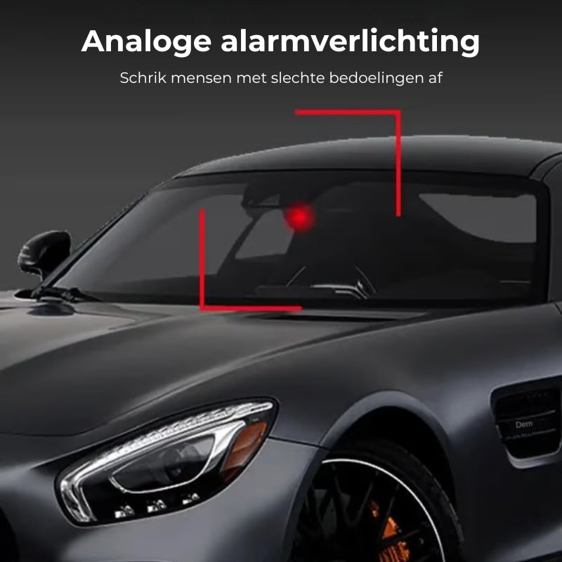 Autodiefstalbeveiliging op zonne-energie