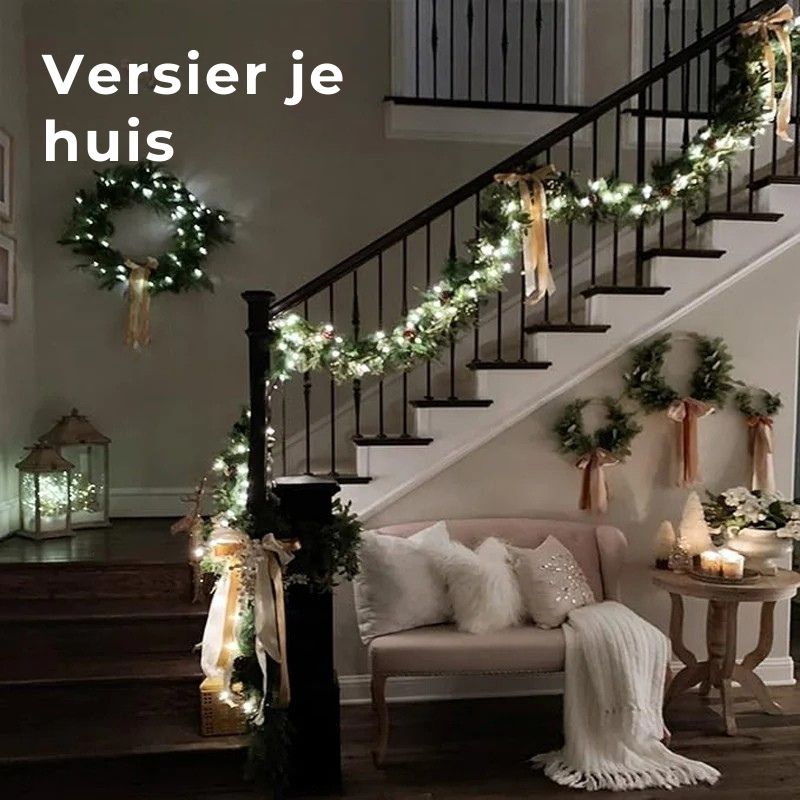 LED-Lichterkette aus Kupferdraht