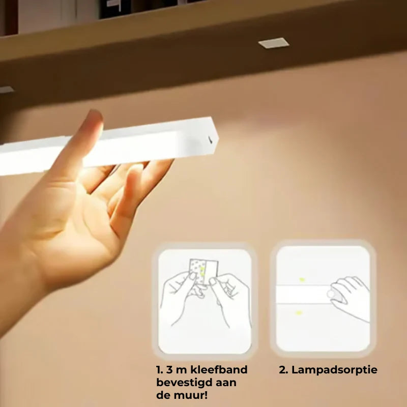 LED-Hausleuchte mit Bewegungsmelder und drei Farbtemperaturen