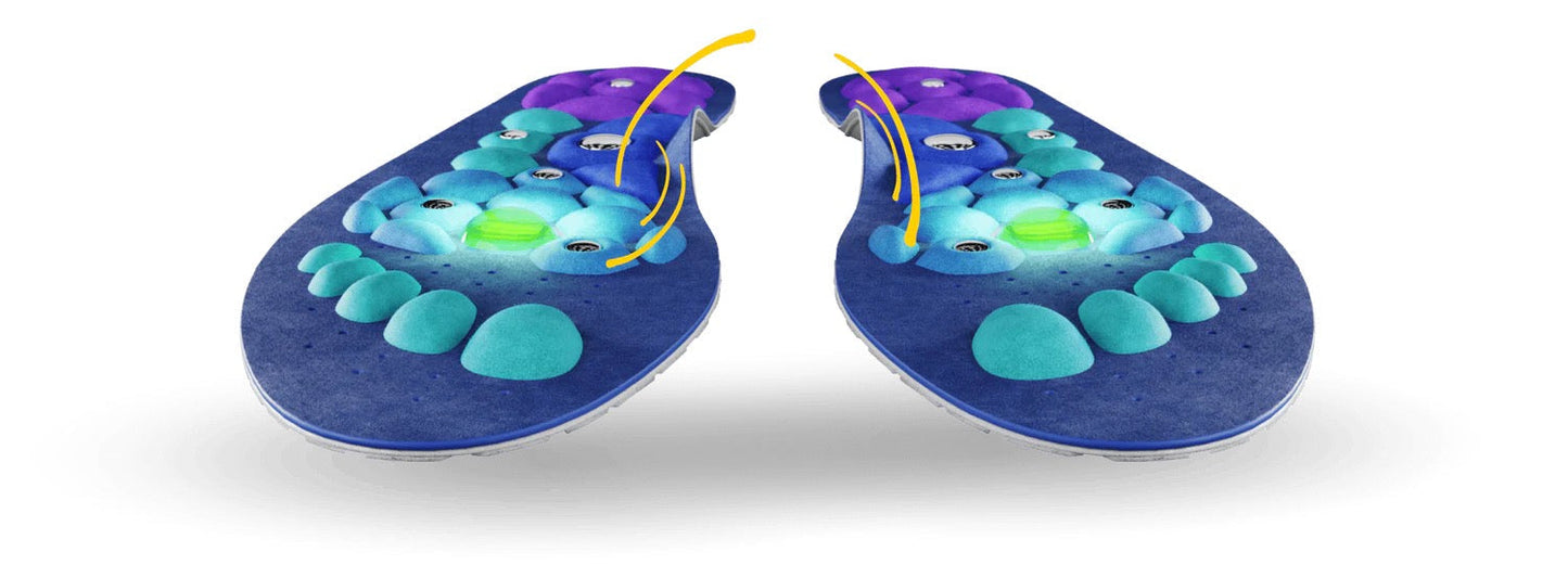 Druckpunkt Schuhsohlen-2 Stücke/Set