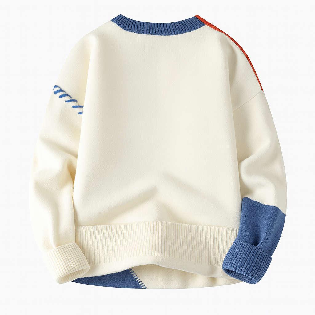 Finezo | Arty Patch Pullover - Finezo.de
